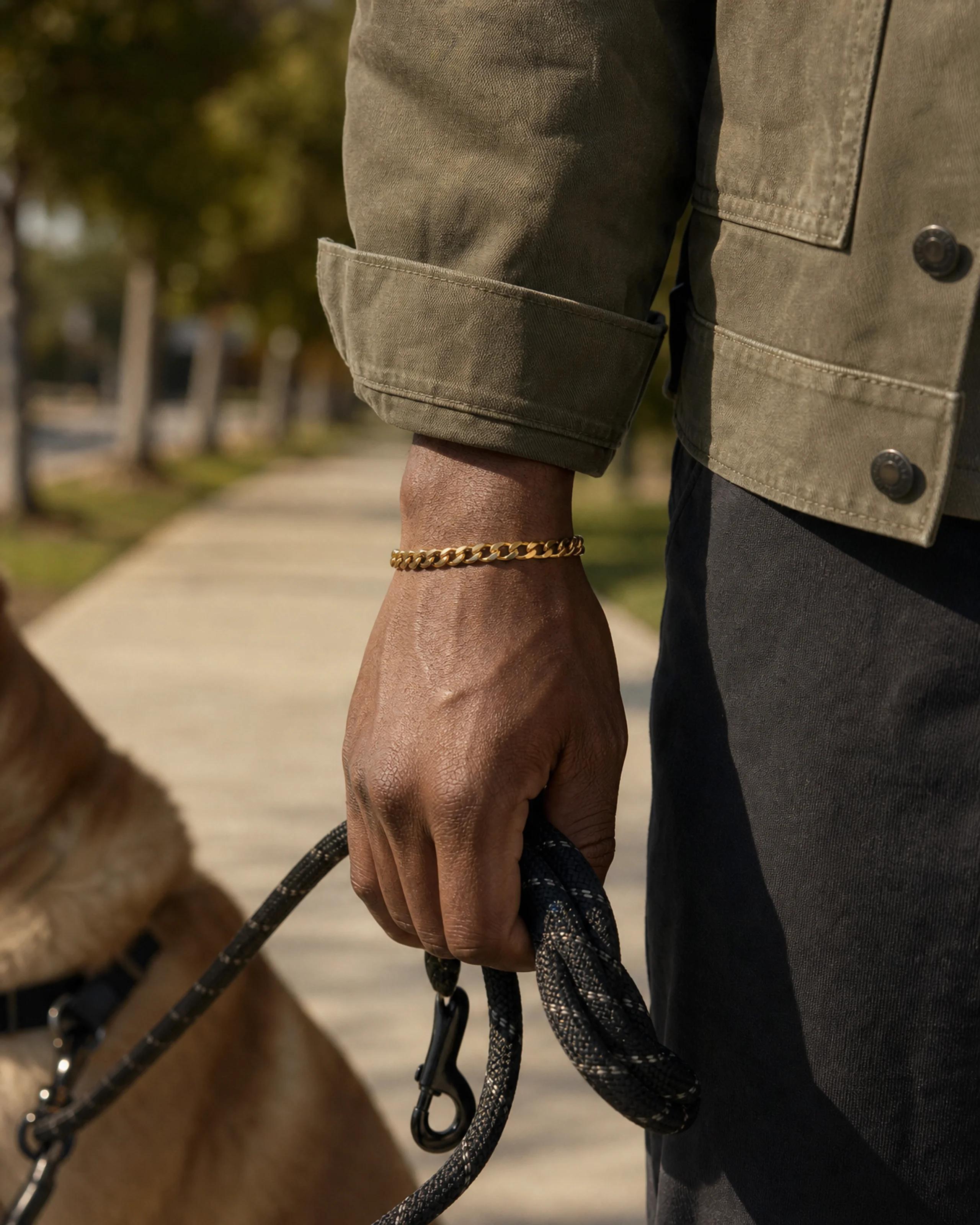 The Cuban Bracelet 5mm — Everyday lifestyle