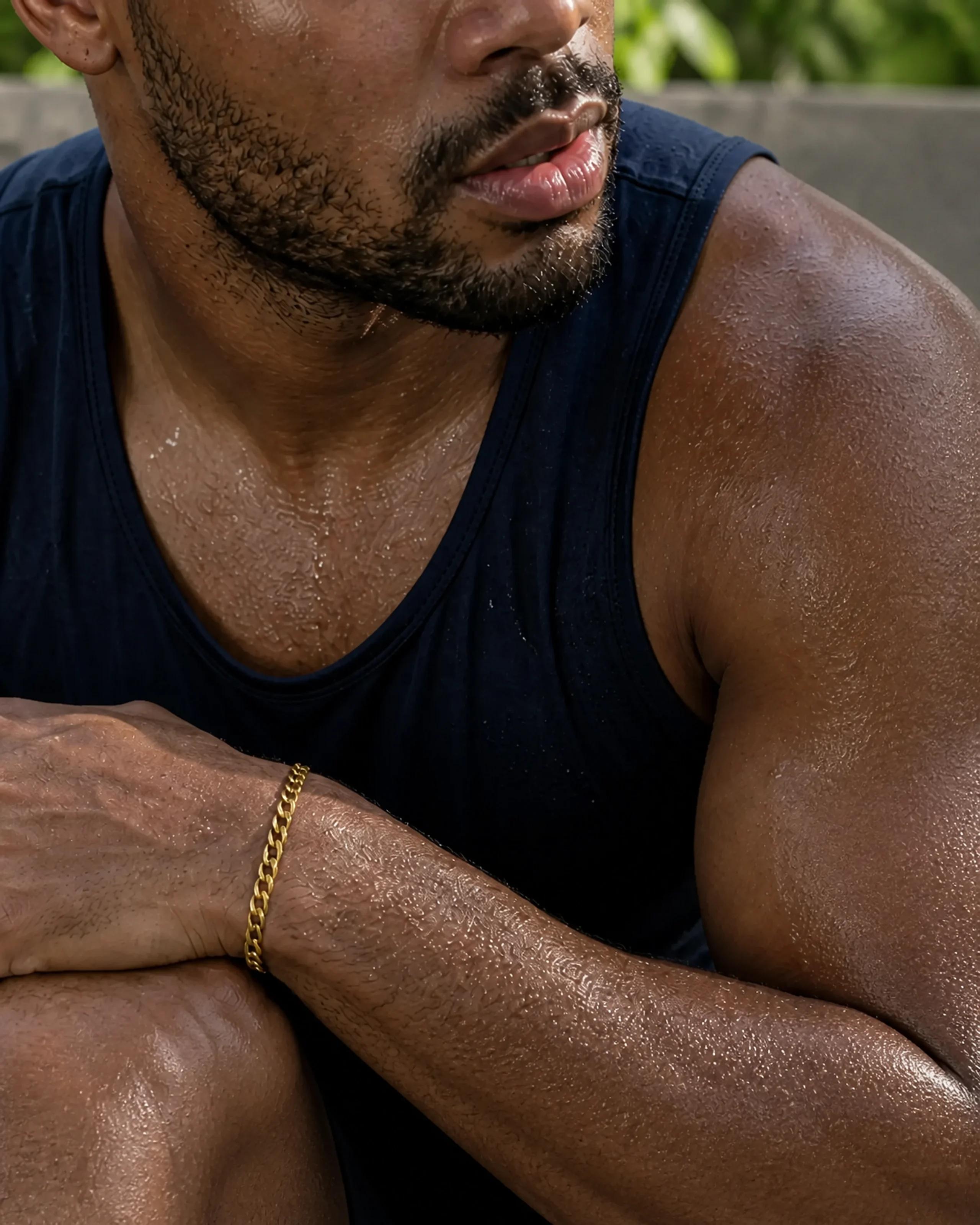 The Cuban Bracelet 5mm — Waterproof / sweatproof