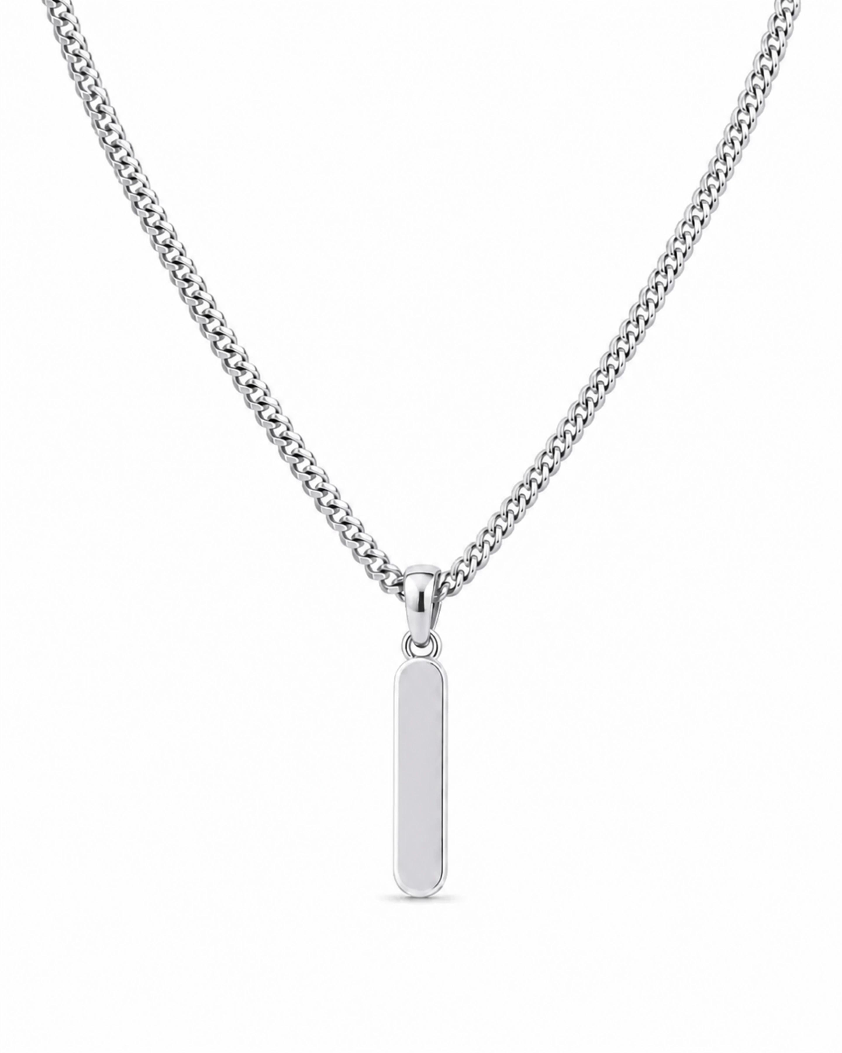 Cuban Bar Pendant Chain 3MM