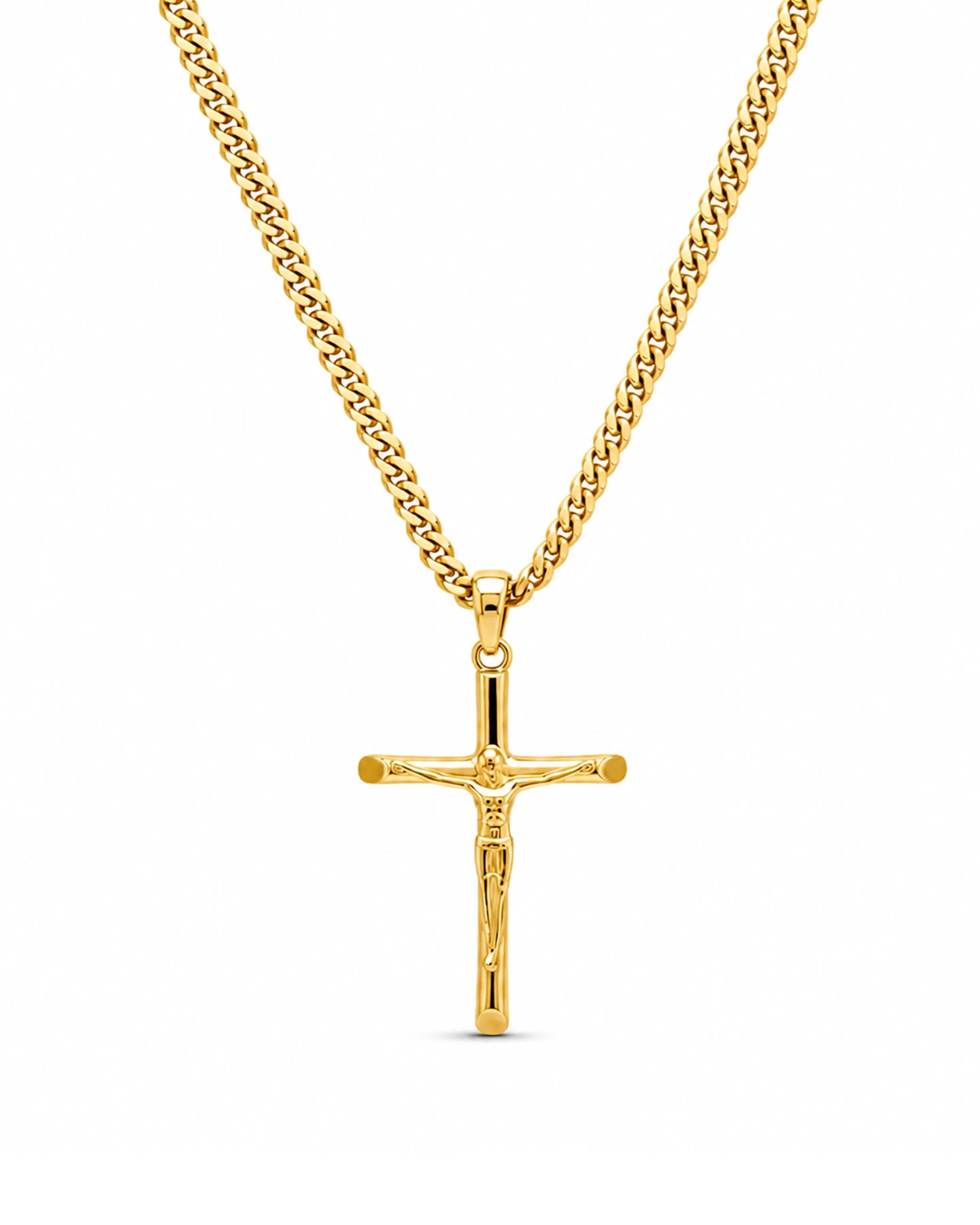 Crucifix Pendant Chain