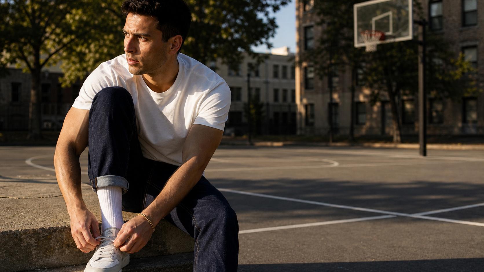 Forge basketball court — bracelet homepage hero