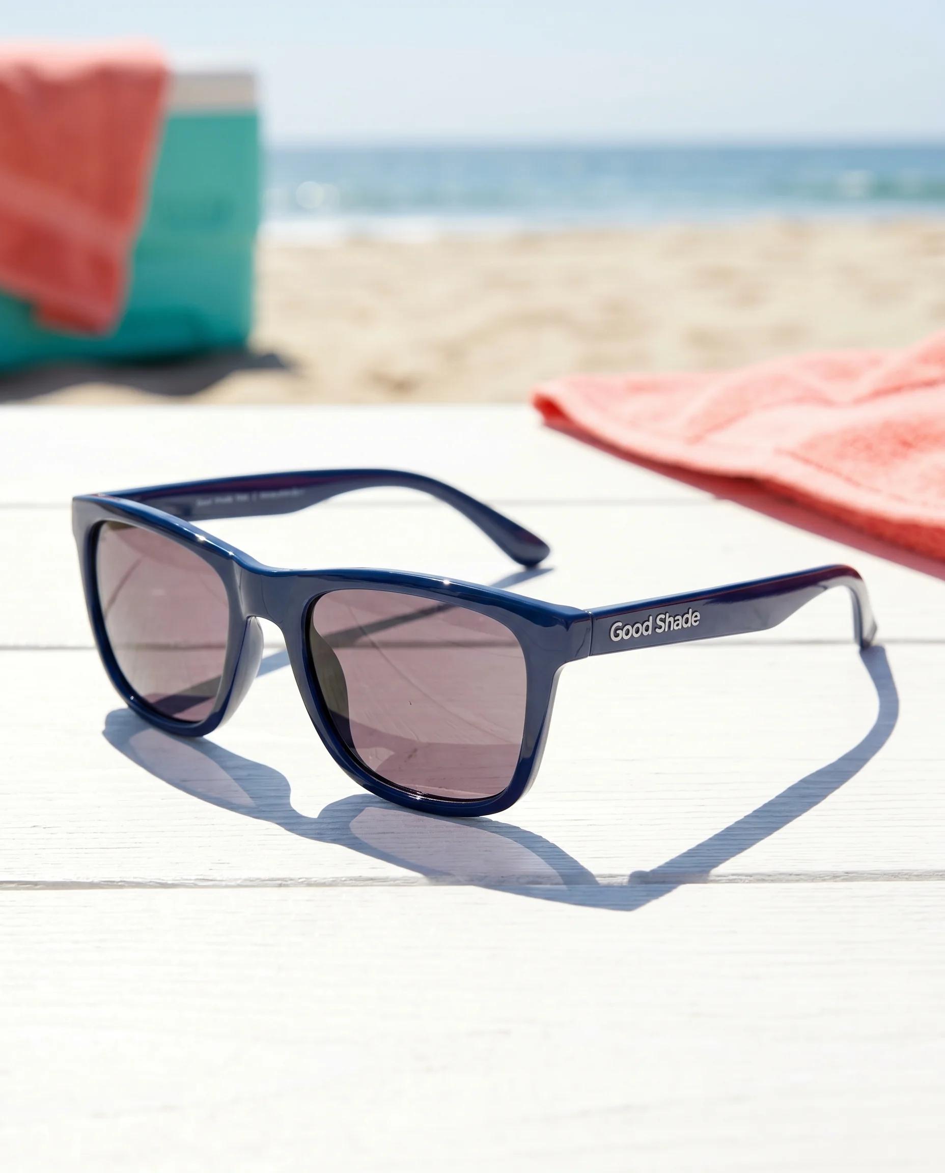 Good Shade sunglasses in bright everyday sun
