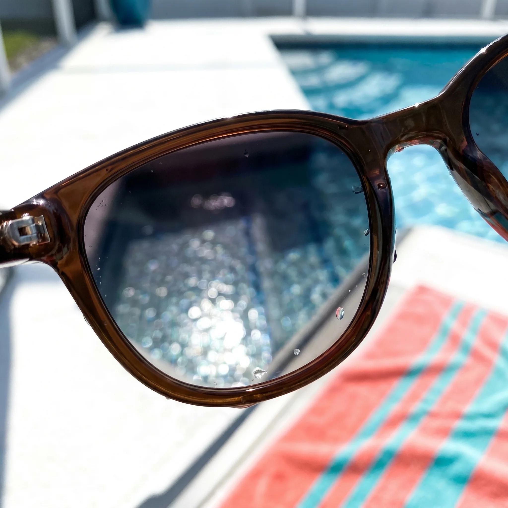Good Shade polarized lenses in bright sun