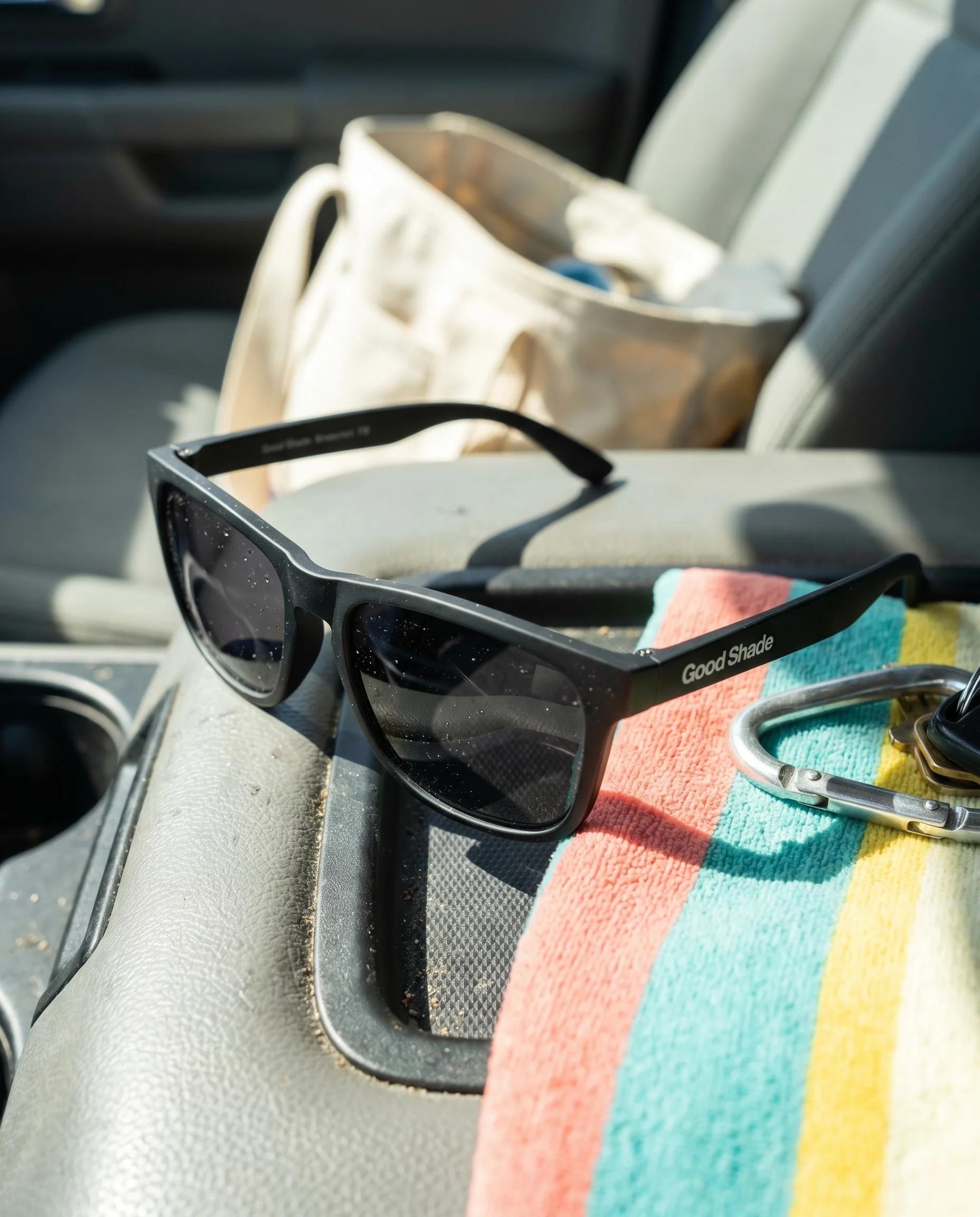 Good Shade frames ready for a weekend bag