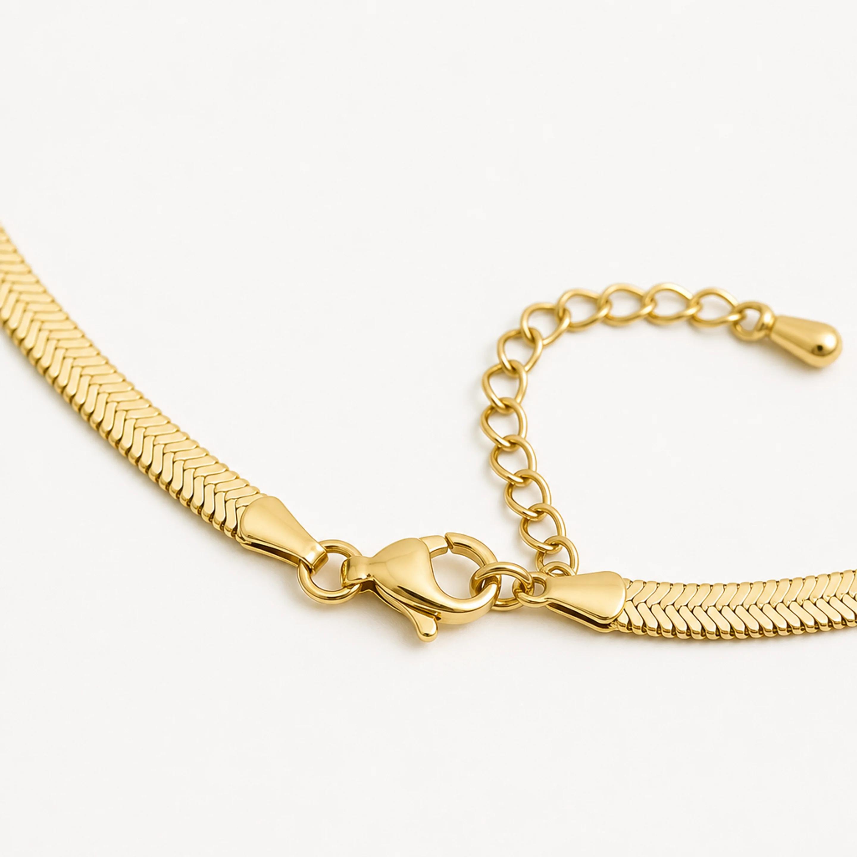 Maren Herringbone Necklace