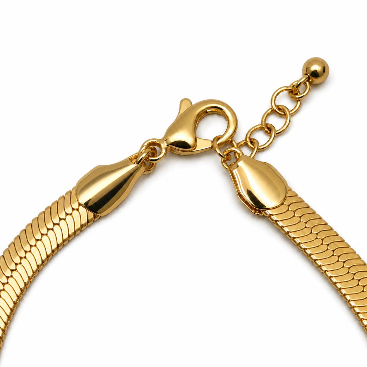 Maren Herringbone Bracelet — Macro quality