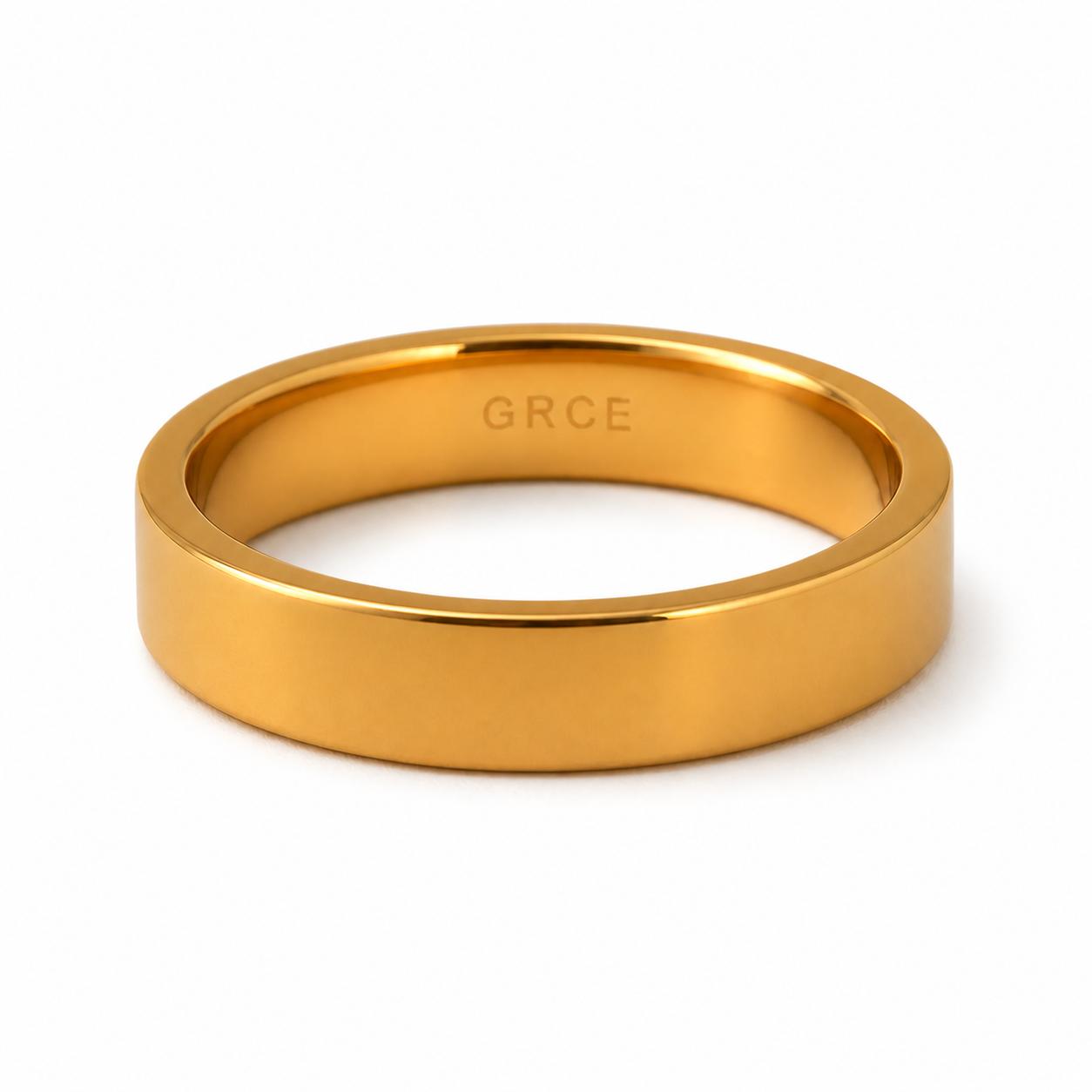 Wren Smooth Band 4mm — Macro quality