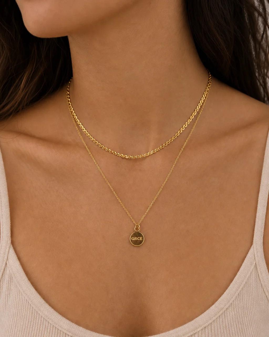 Maren Serpentine Necklace — Layering / stacking