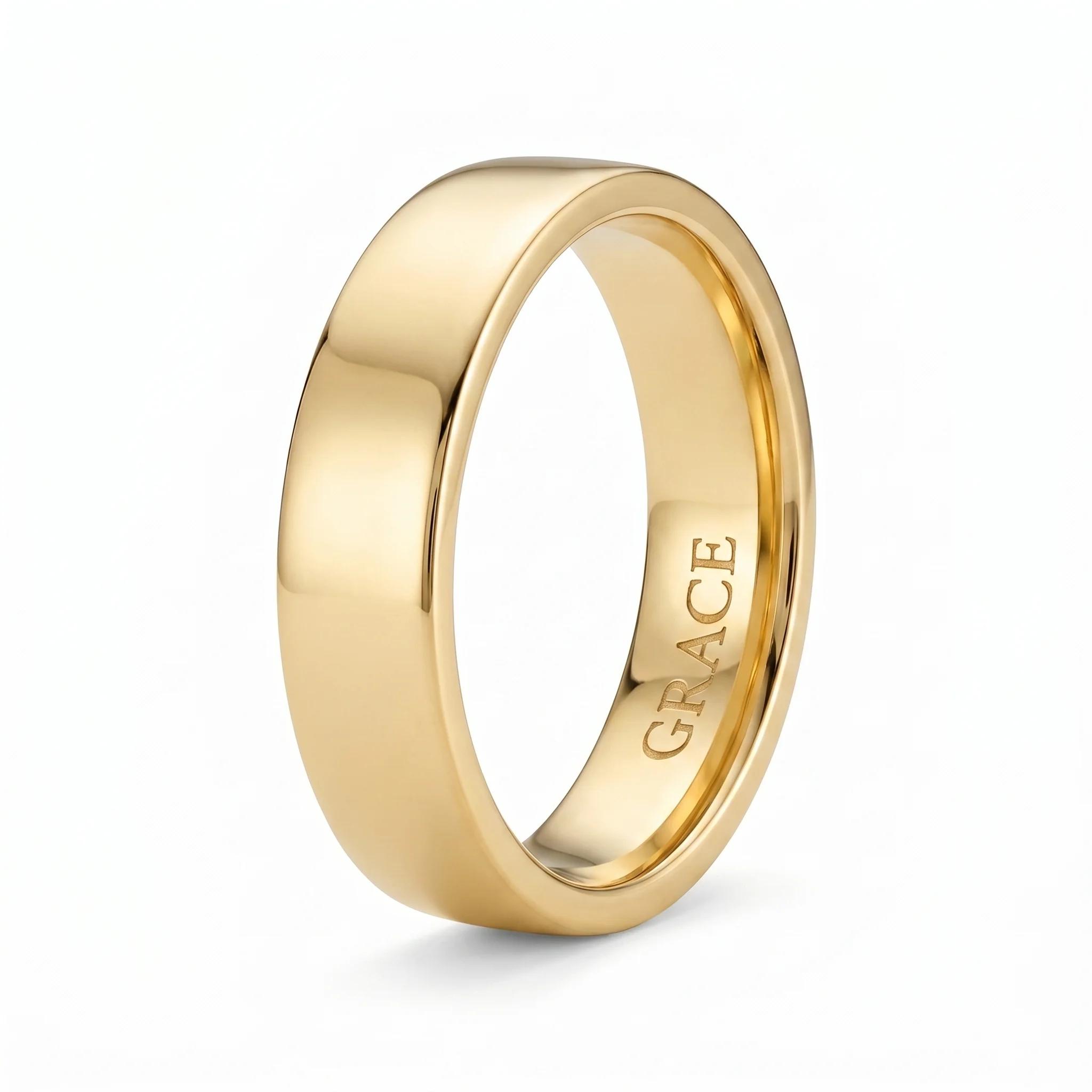 Wren Smooth Band 6mm image 9