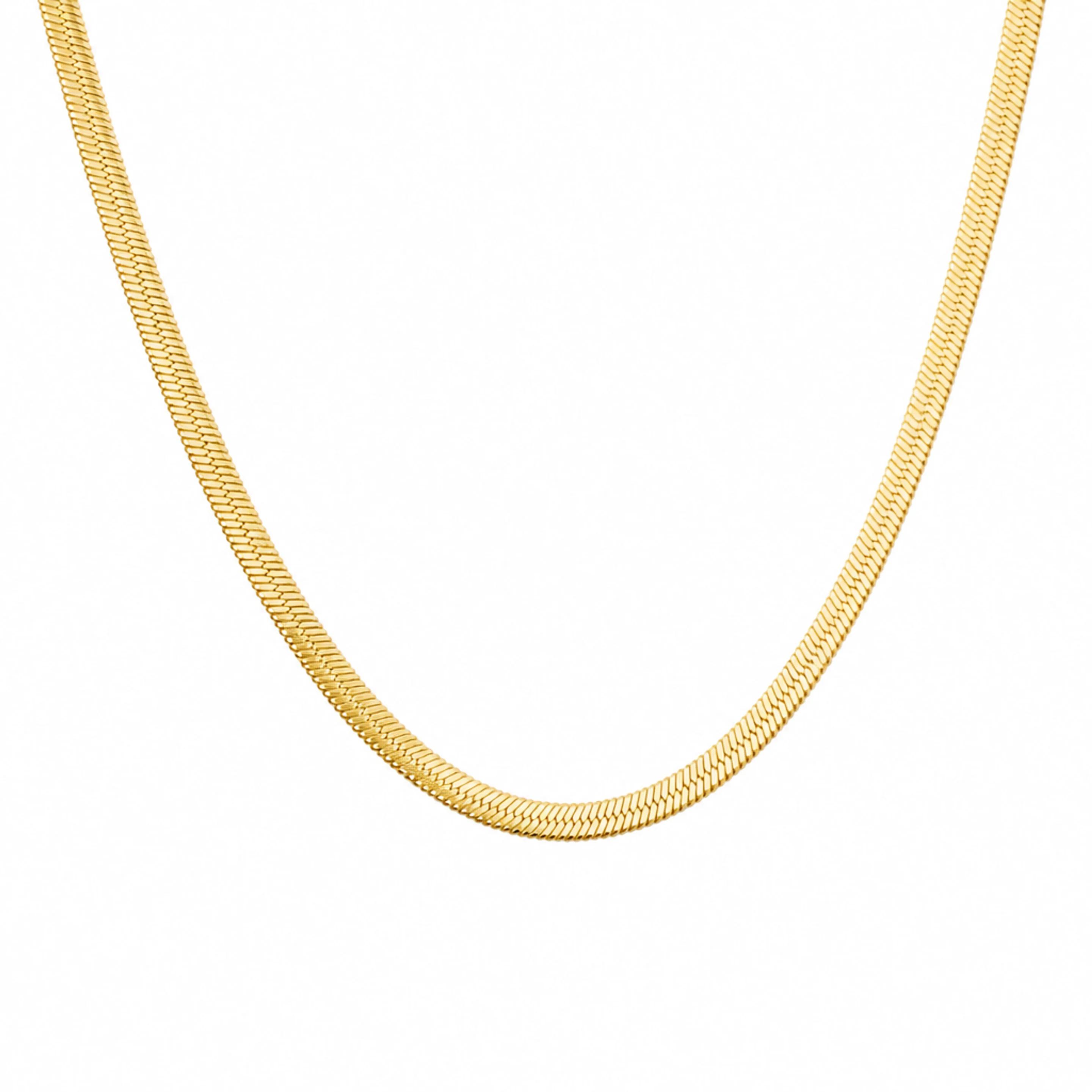 Maren Herringbone Necklace