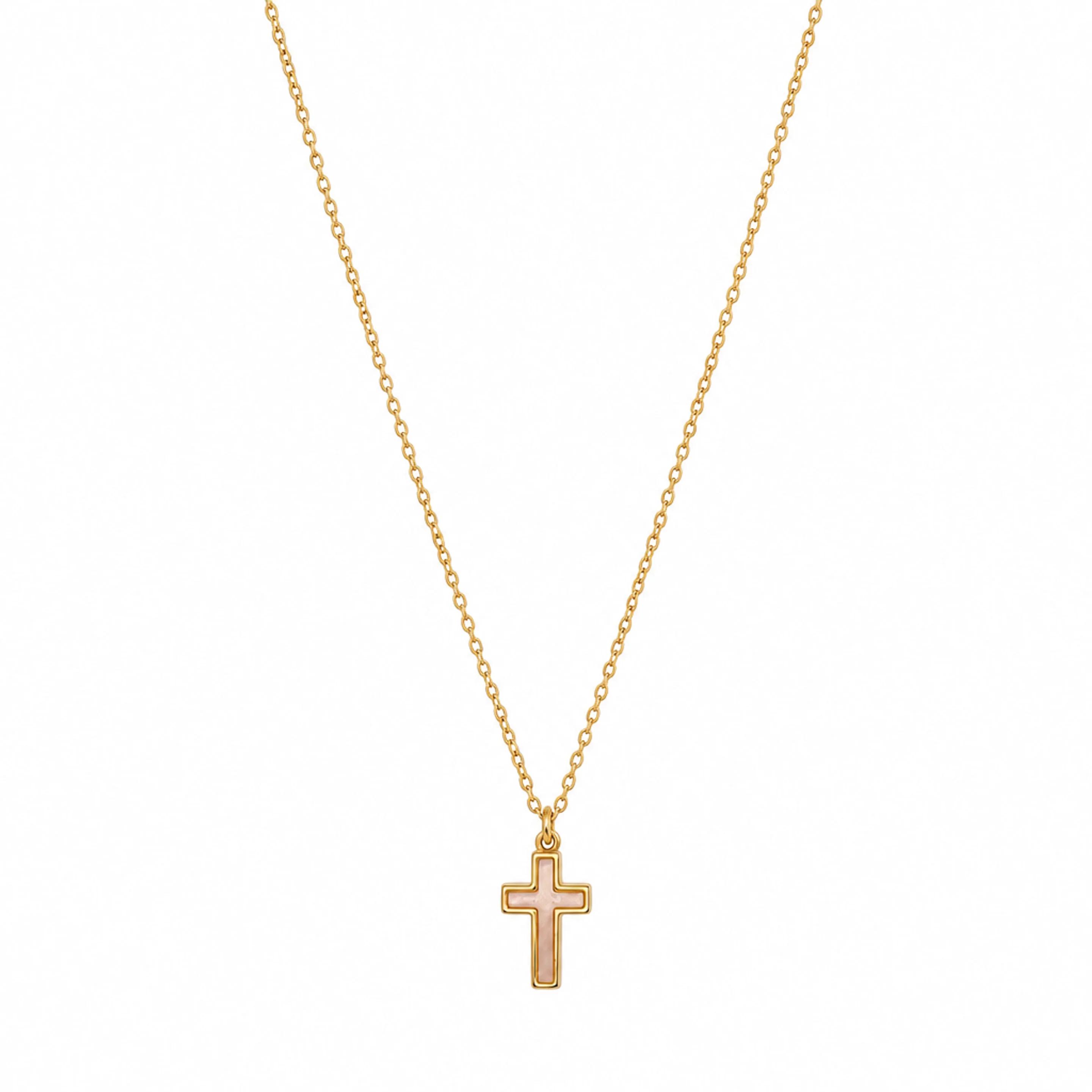 Cove Cross Pendant — Clean product
