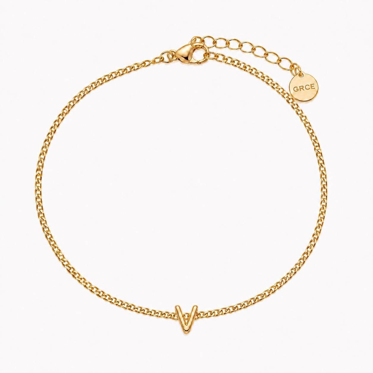 Cove Alphabet Bracelet