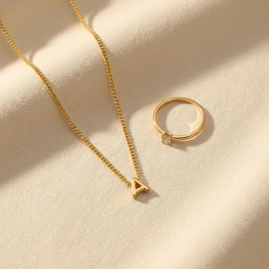 Cove Alphabet Necklace image 3