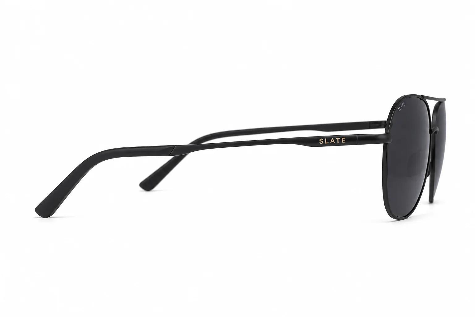 Dusk Aviator Sunglasses — Side right