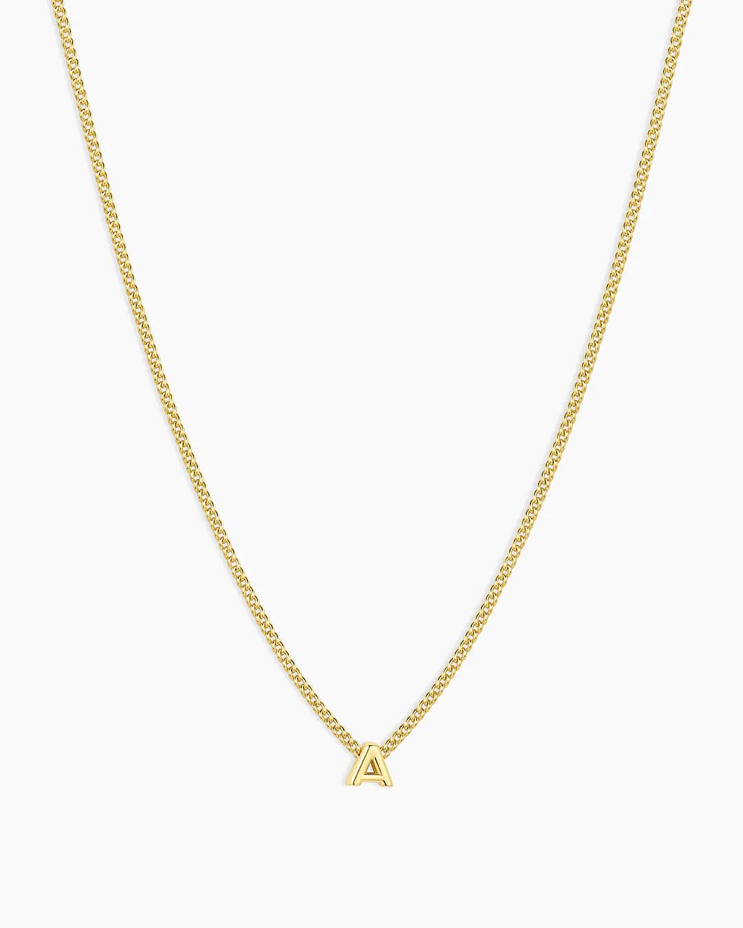 Cove Alphabet Necklace