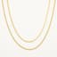 Double Chain Necklace — Clean product hero