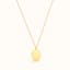 Oval Pendant Necklace — Clean product hero