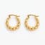 Lune Twisted Hoops Large image 1