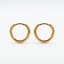 Lune Huggie Hoops Medium image 2