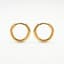 Lune Huggie Hoops Medium image 1