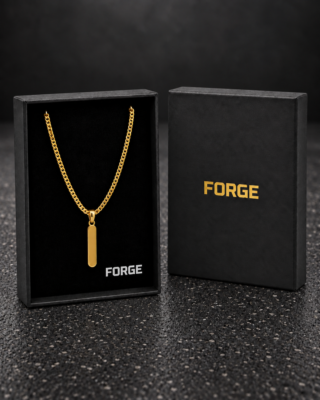 Cuban Bar Pendant Chain 3MM — Everyday lifestyle context